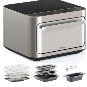 Brava 10-In-1 Touchscreen Countertop Smart Oven - Bake & Breakfast Set - BC02A-0